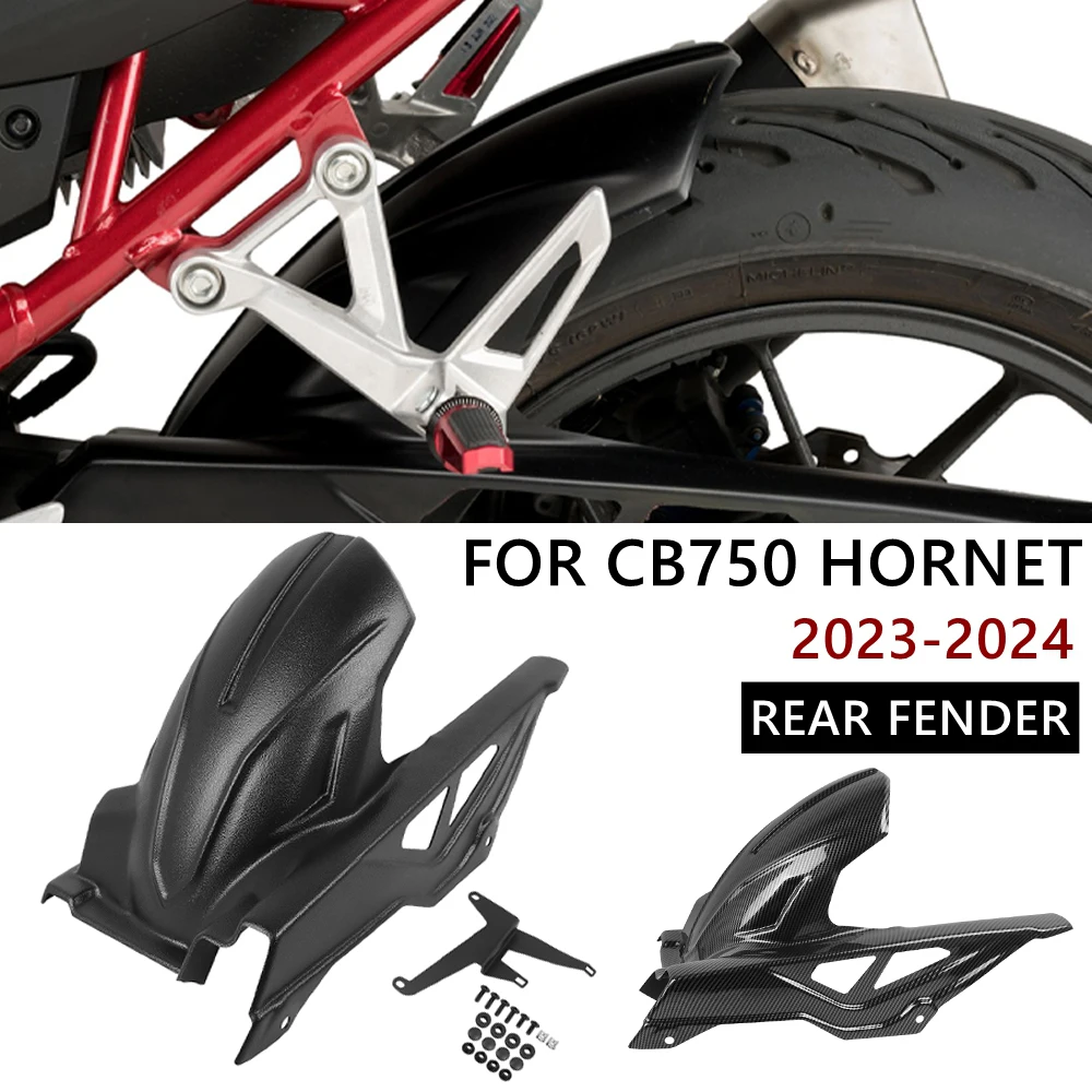 Motorcycle Rear Mudguard Fender For HONDA CB750 CB 750 Hornet 2023-2026 Rear Splash Wheel Hugger Extension Mud Guard Accessories