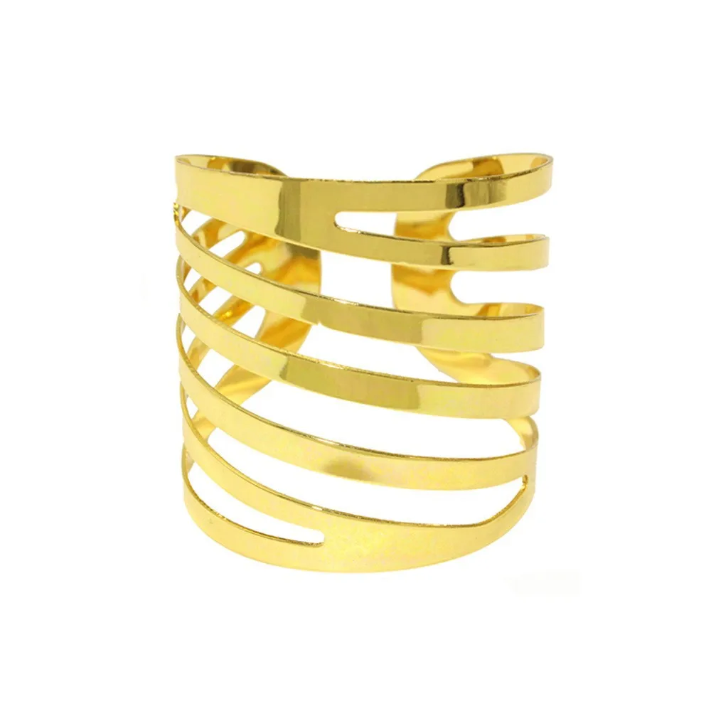 Goldene Spiralförmige Metall-Serviettenhalter - Dekorative Serviettenringe für Tischdekoration – Detail 4