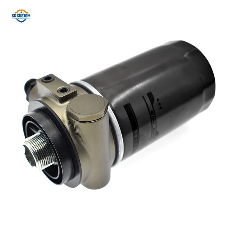 알루미늄 16 행 Ea888 Gen2 엔진 오일 쿨러 키트 VW CC GTI Audi A4L A6L B8 Q3 Q5 1.8T 2.0T