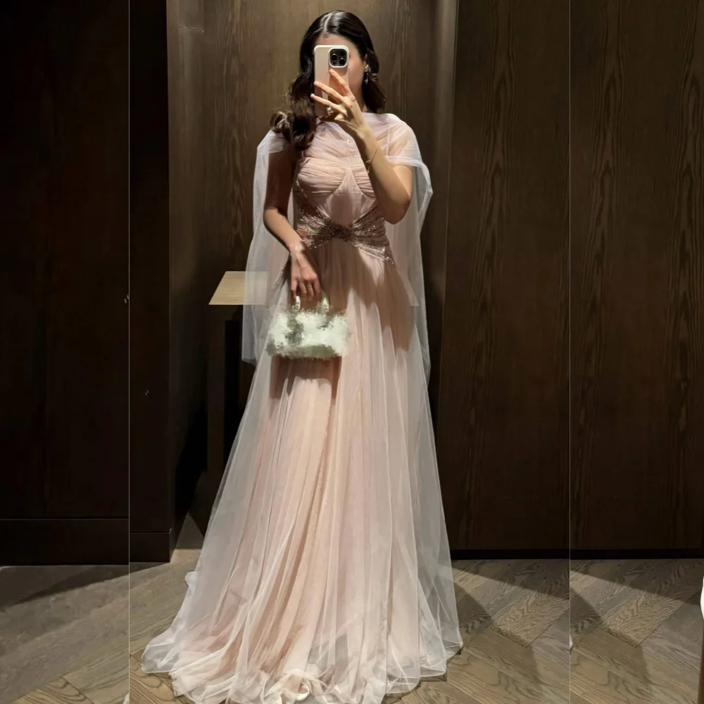 

Элегантные длинные платья трапециевидной формы со складками и блестками на тонких бретельках по индивидуальному заказу, высокое качество, блеск