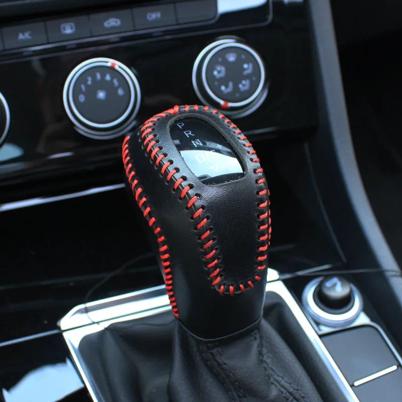 Car Shift For Volkswagen Sagitar TAYRON T-Cross T-Roc Polo Passat 2019-2022 Handle Protective Covers Durable Shift Knob Cover