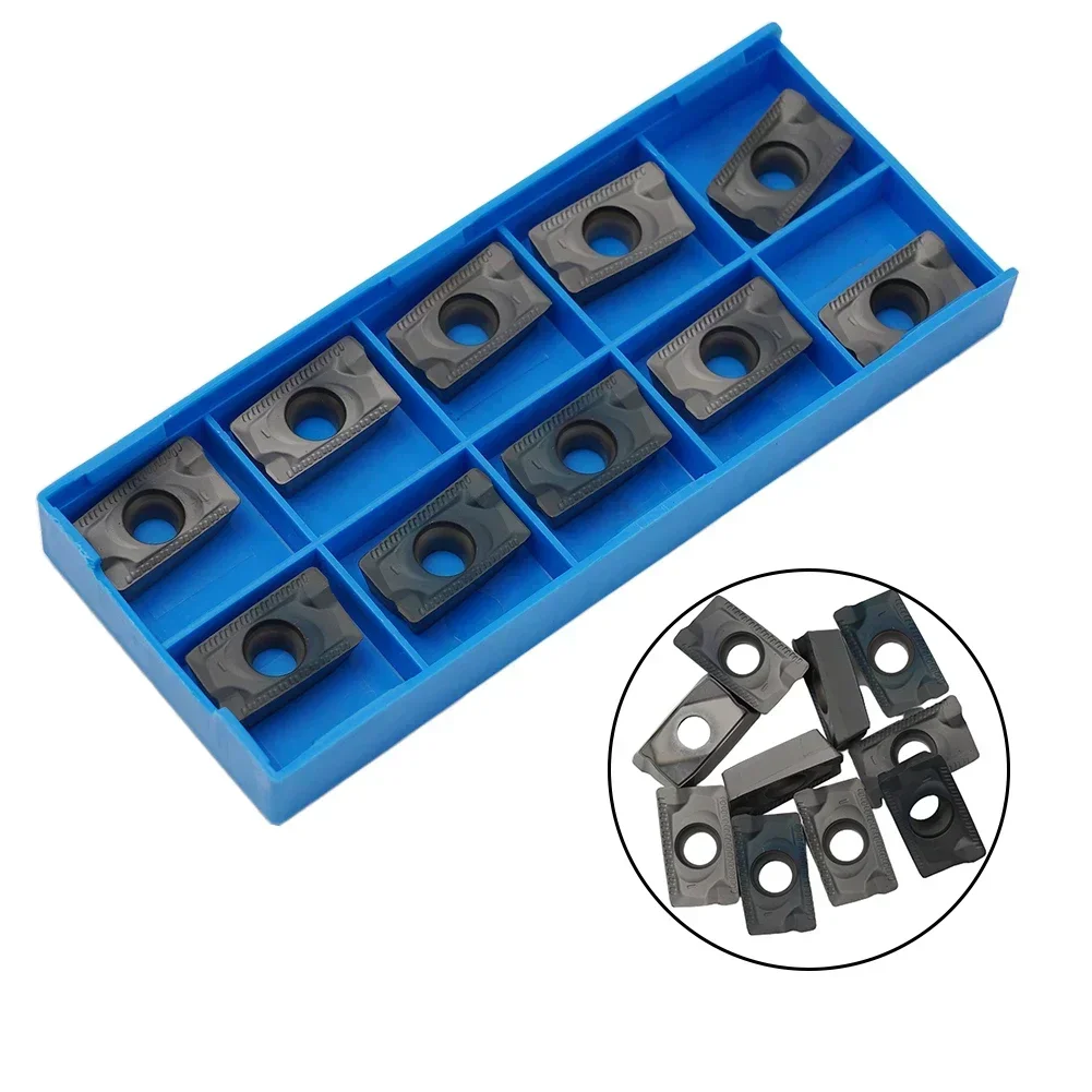 

10pcs APKT1604PDR-76 Indexable CNC Carbide Milling Inserts For Steel 85° Angle APKT1604PDR-76 Insert Carbide Material