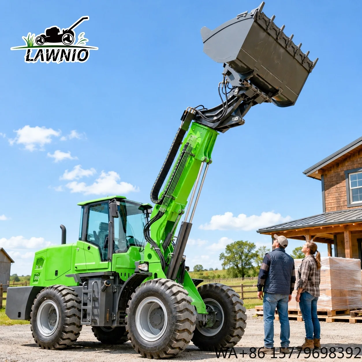 Cost Effective Telescopic Arm Loader   Height and Easy Maintenance for Stockyard Handling  Loader