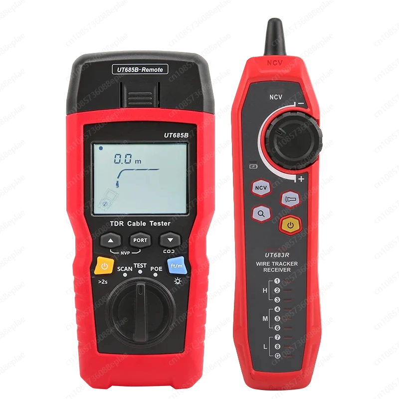 UT685B KIT Network Cable Tester TDR Cable Tracker Lan Tester RJ45 RJ11 Detector Wiring LCD Display Network Tool