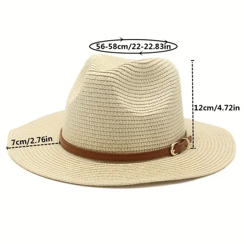 10 best sales stråhattar för män - №8