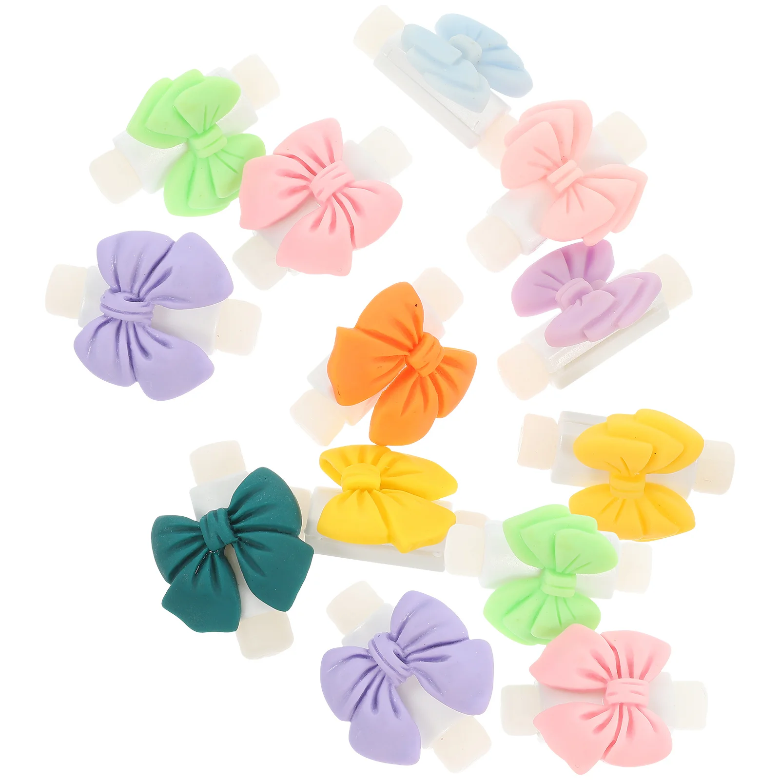 10Pairs Adorable Data Cable Sleeve Unique Shaped Cable Protector Extend Charging Easy Install Cord Organizer