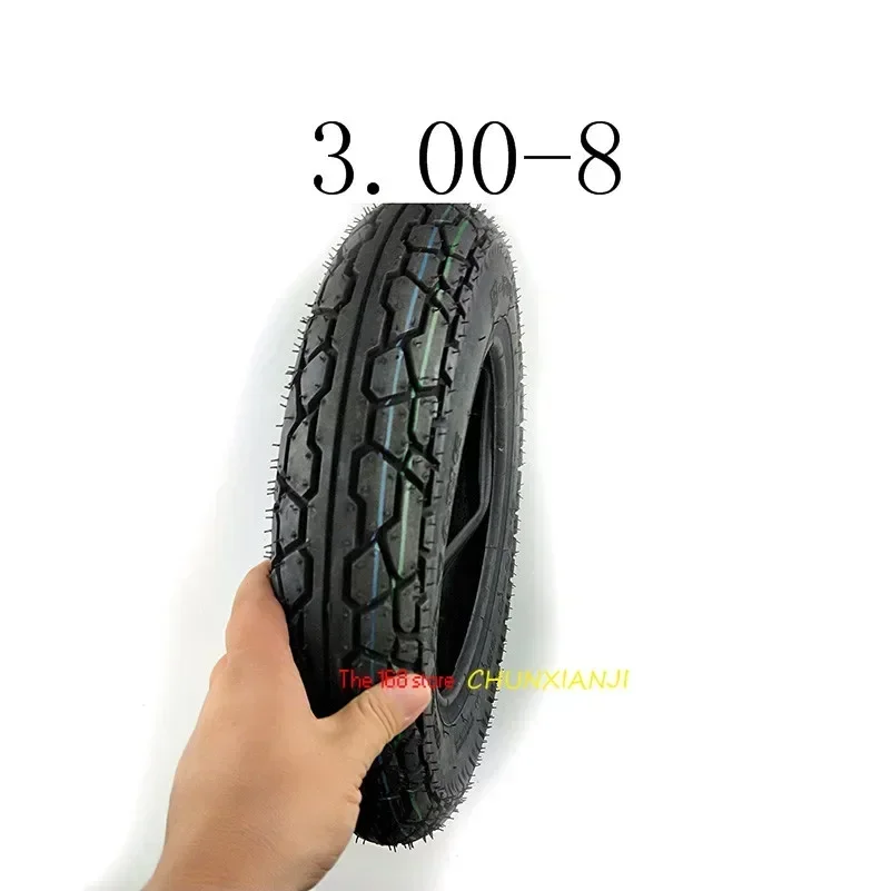 High Quality 3.00-8  Tire 4PR Tyre Fits Gas and Electric Scooters Warehouse Vehicles Mini Motorcycle