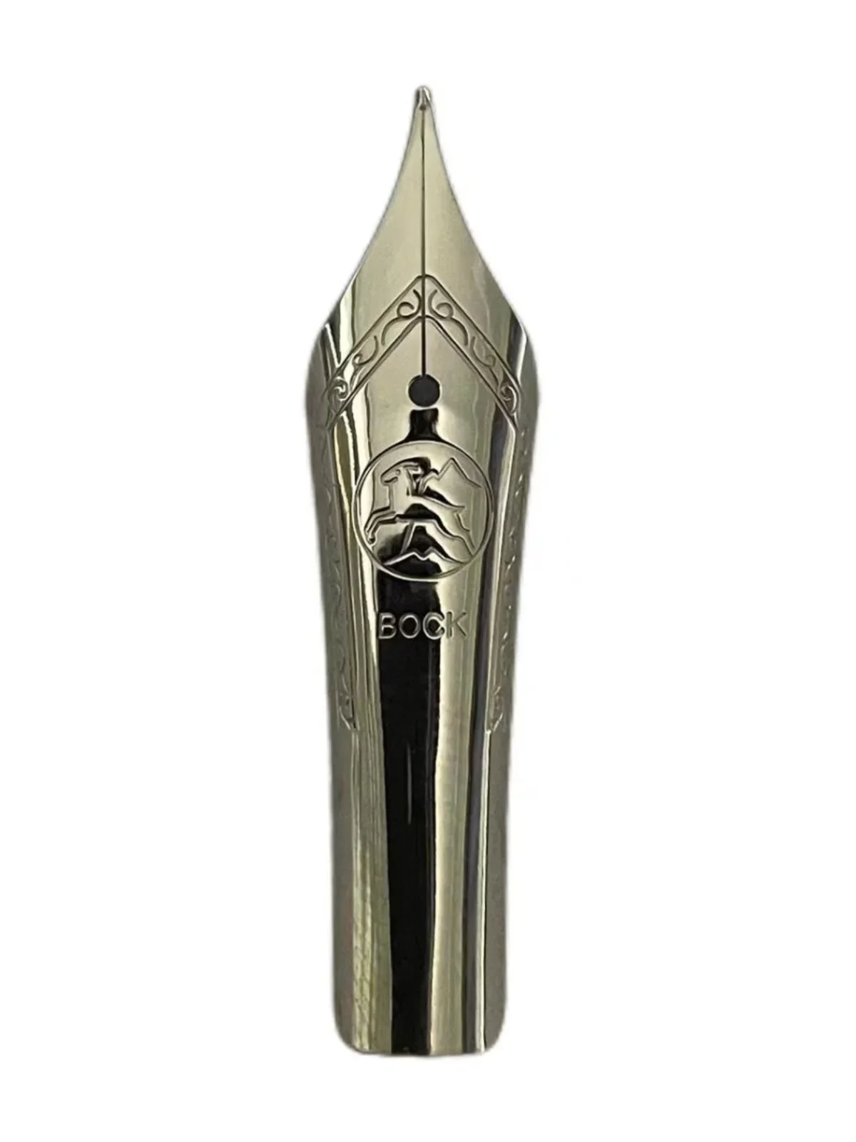 New Original German Bock No.6 Assembly White Gold Black Two-color Original Imported Fountain Pen Accessories Nib