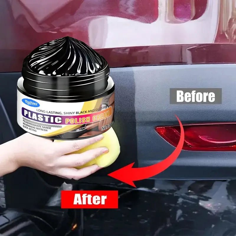 

Automotive Interior Polishing Agent Black Magic Bright Whitening Deep Care Instrument Panel Decorative Strip and Plastic Surface