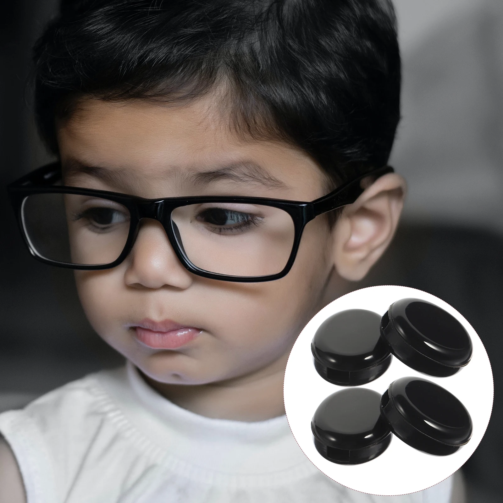

20 Pcs Black Silicone Glasses Ears Pads Anti Comfortable Eyeglass Retainers Sunglasses Accessories Frame Support for Men