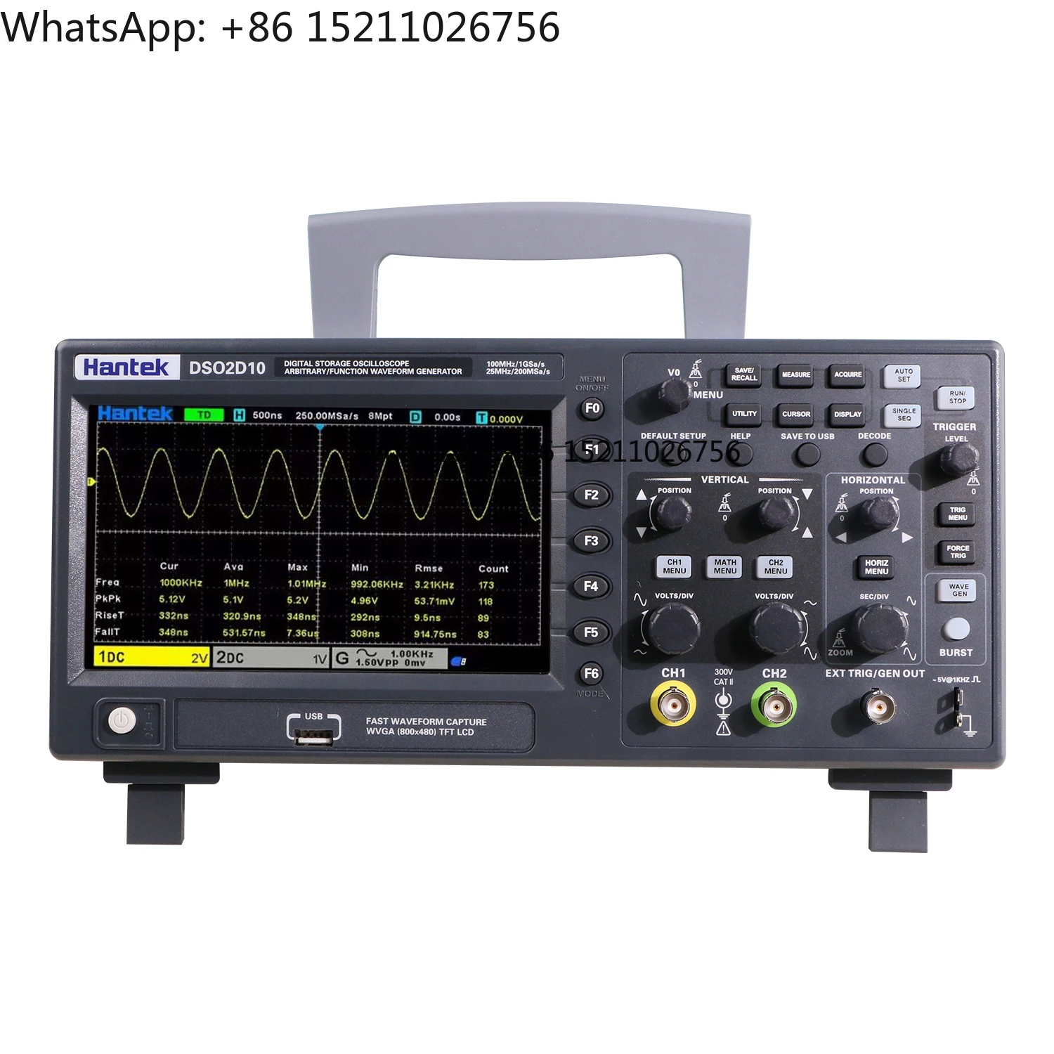 Hantek DSO2D15 150M…