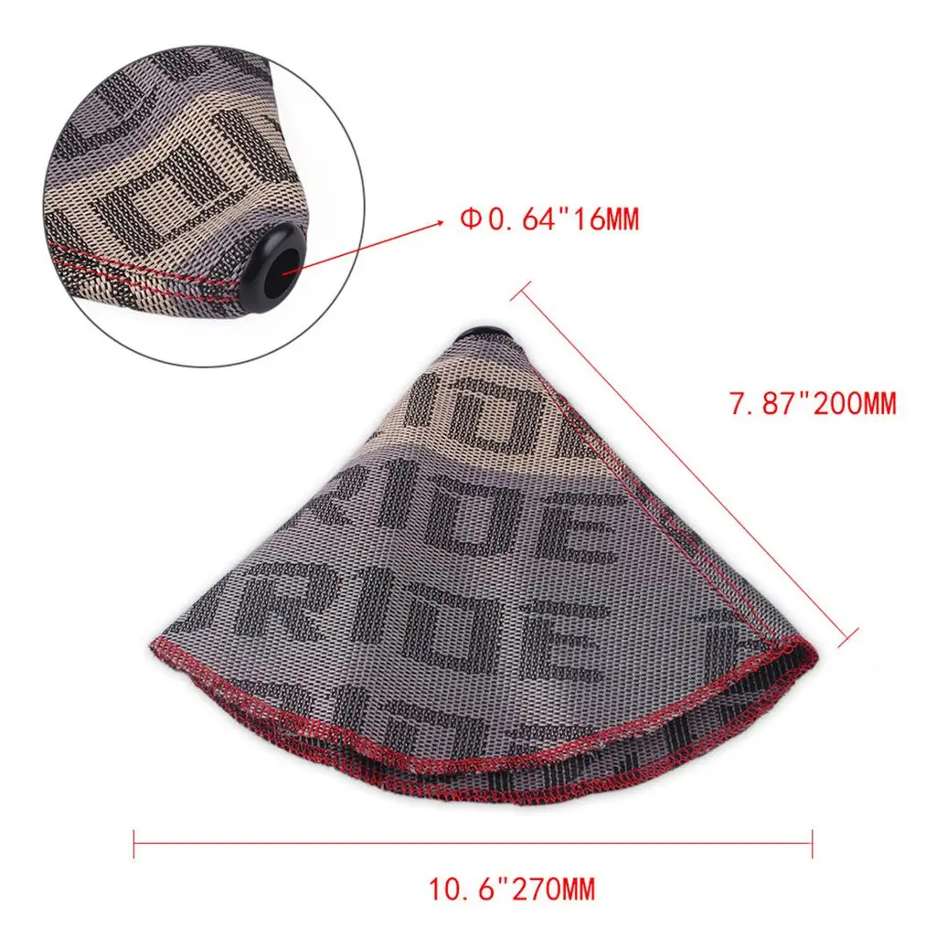 

Auto Car Universal Shifter Shift Knob Boot Cover Gaiter for MT AT Honda