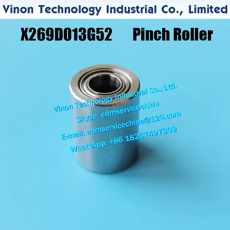 X269D013G52 FA20 Pinch Roller with Bearing Ø14xØ10x18mm X269-D013-G52, DN352A, DN35200 for DWC-FA,FA20