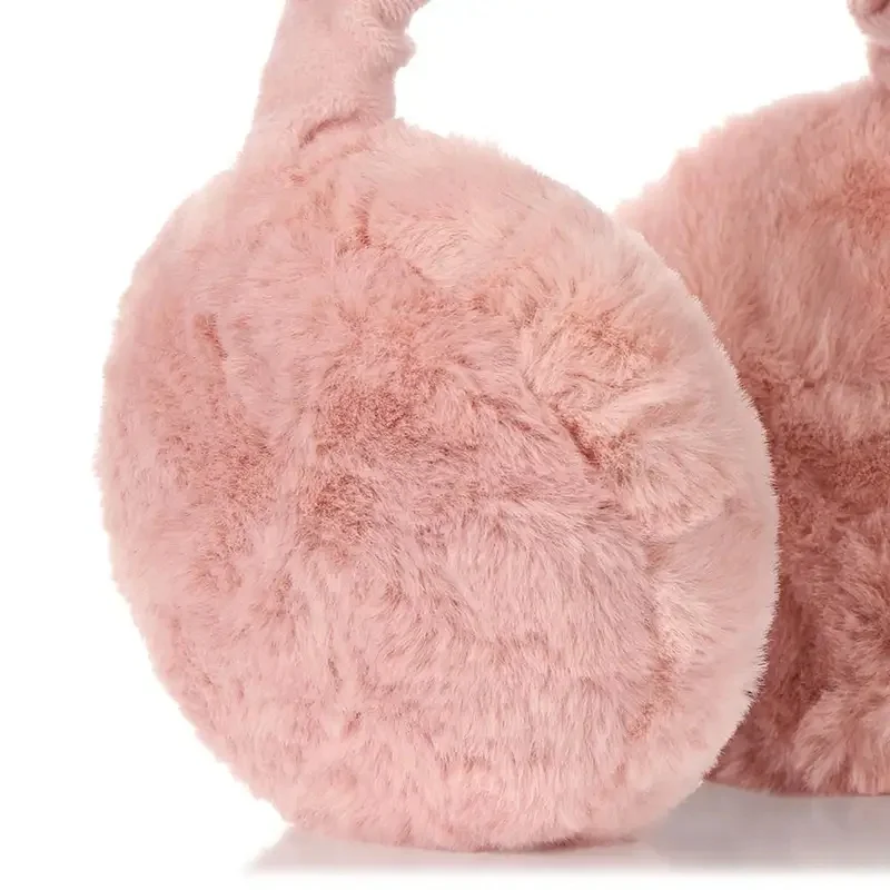 1/2/3pcs Fashion Unisex Winter Earmuffs Women Men Ear Warmer Plush Solid Color Comfortable Ear Muffs Earflap Earmuffs