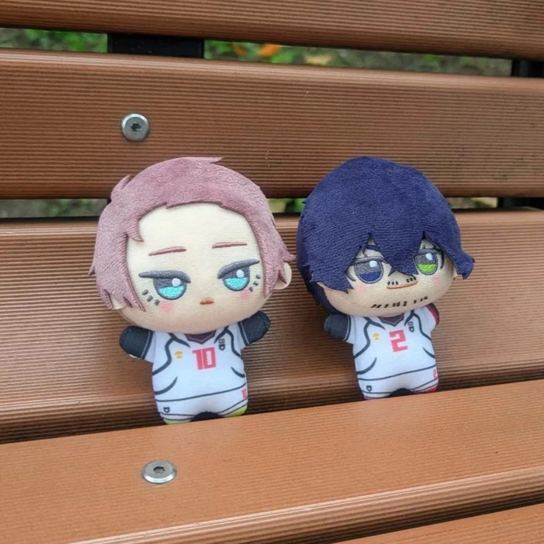 New Anime Blue Lock Vol.9 Vol.10 Rin Itou Bachira Meguru Cosplay Plush Doll Fluffy Maumet Pendant Gifts ToyS