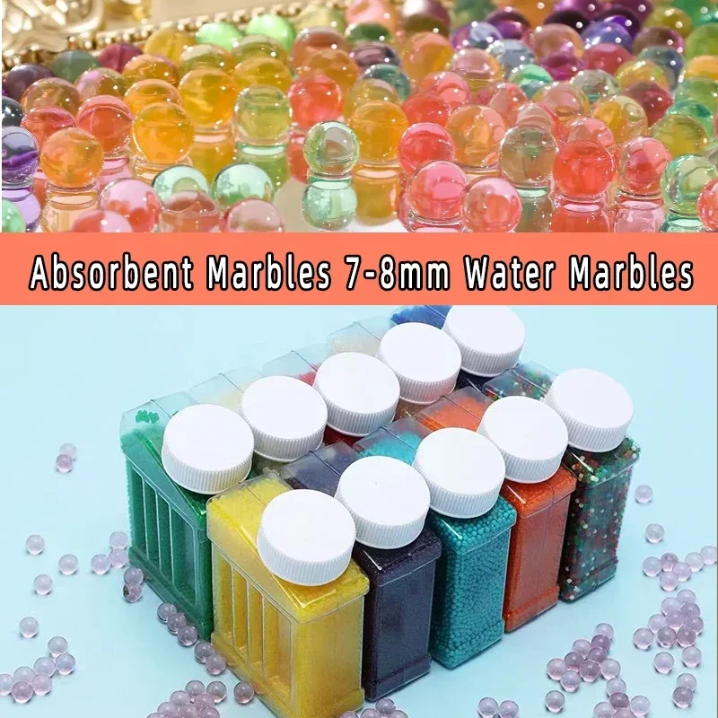 HOTGel Wasserkugeln Blaster 100000 Stück 7-8 mm Gelkugeln Munition Kompatibel Crystal Clay Bullet Kinderspielzeug