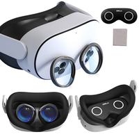 For Meta Quest 3S Anti-Scratch Ring Lenses VR Headset Mirror Optical Lenses for Meta Quest 3S VR Glasses VR Accessories