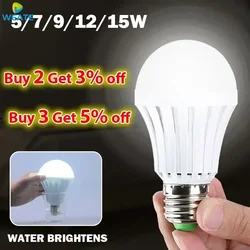 Led E27 Emergency Light LED Bulb E27 Led Lamp 5/7/9/12W Rechargeable Battery Lighting Lamp for Outdoor Lighting Flashligh