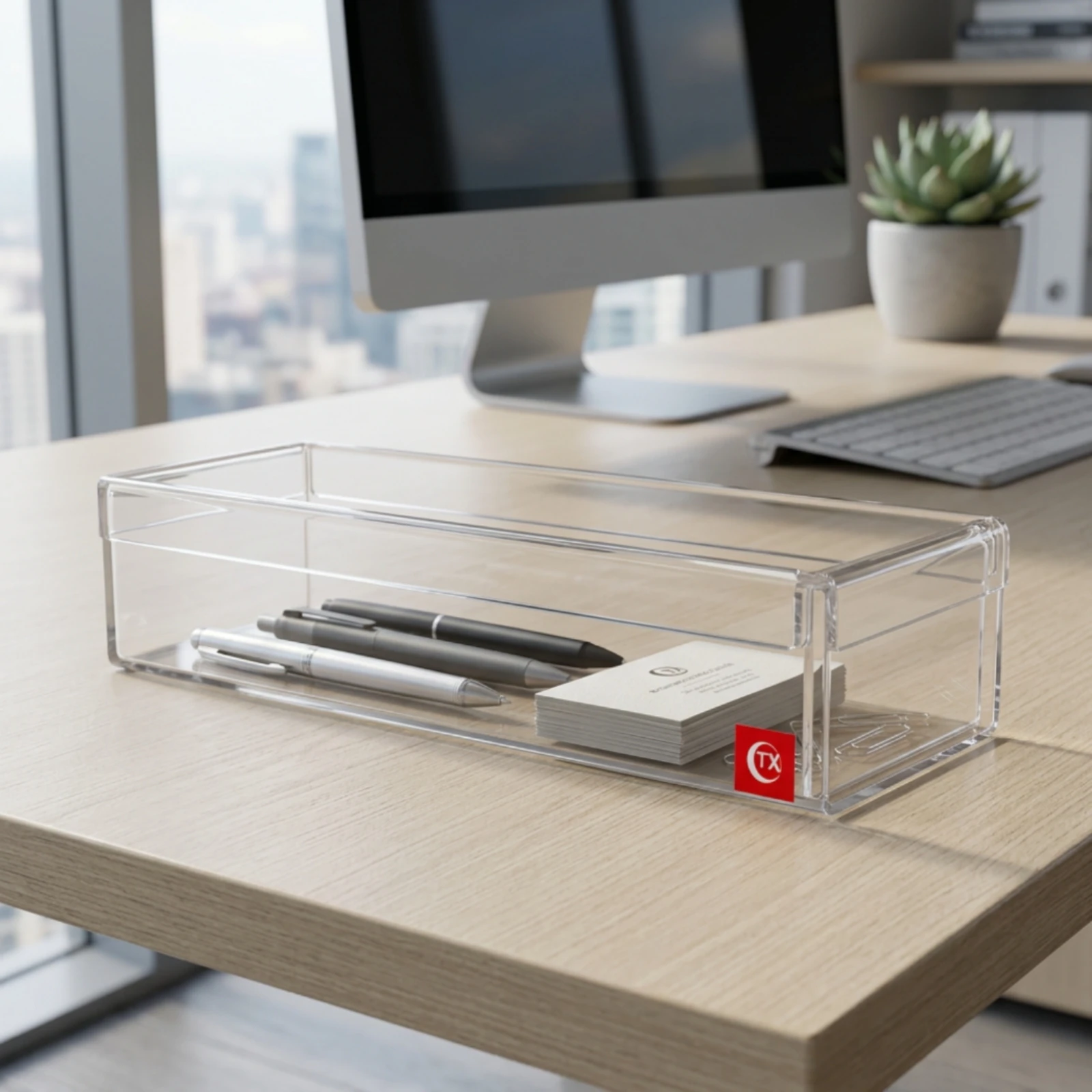 Dessert Box with Removable Panels Easy-to-Clean Tiramisu Box Container Reusable Packaging Convenient for Bakers, Cafes - view 5