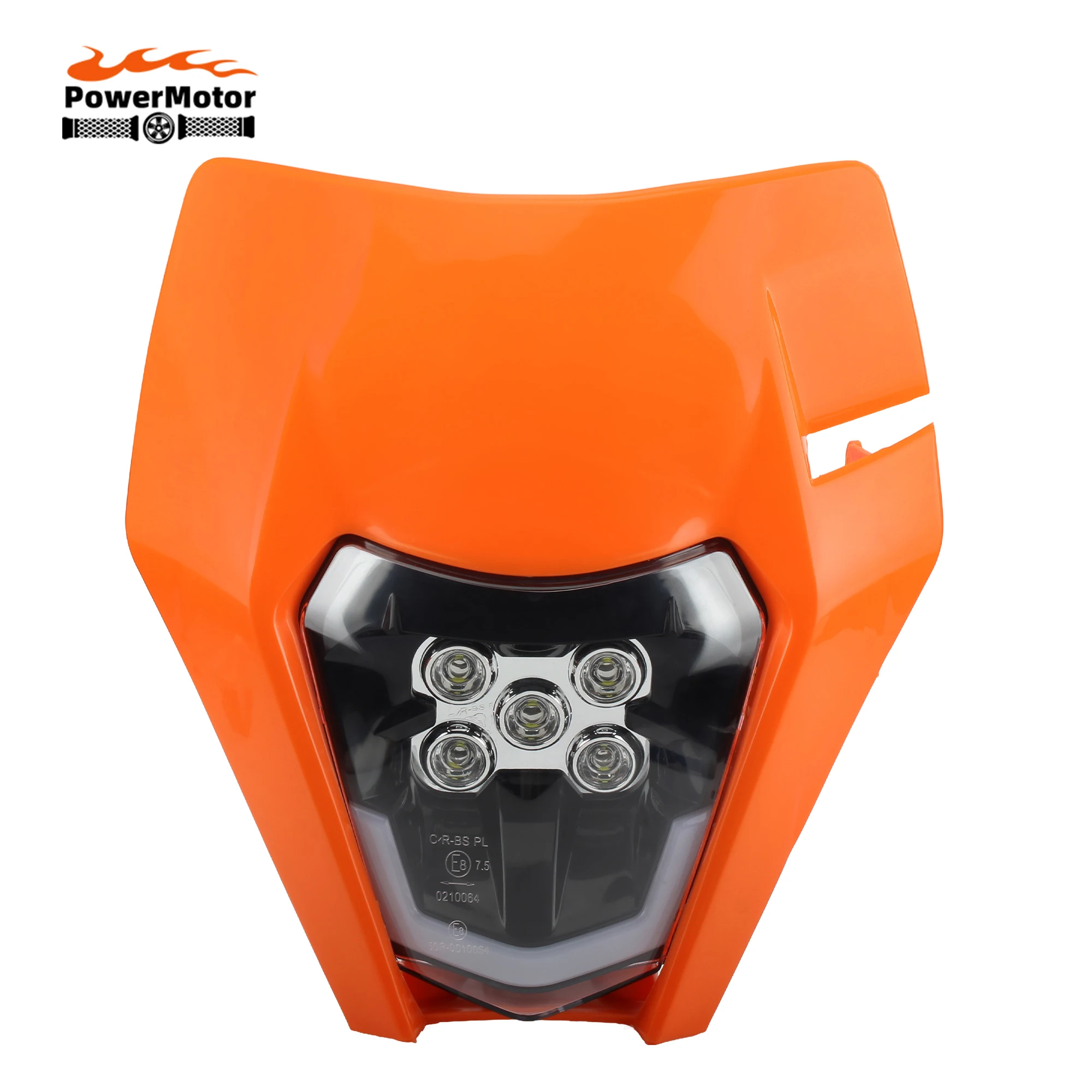 

Motorcycle LED Headlight High Low Beam Lights For KTM EXC XC SX MX XC 125 250 300 450 Supermoto Enduro Motocross Headlights