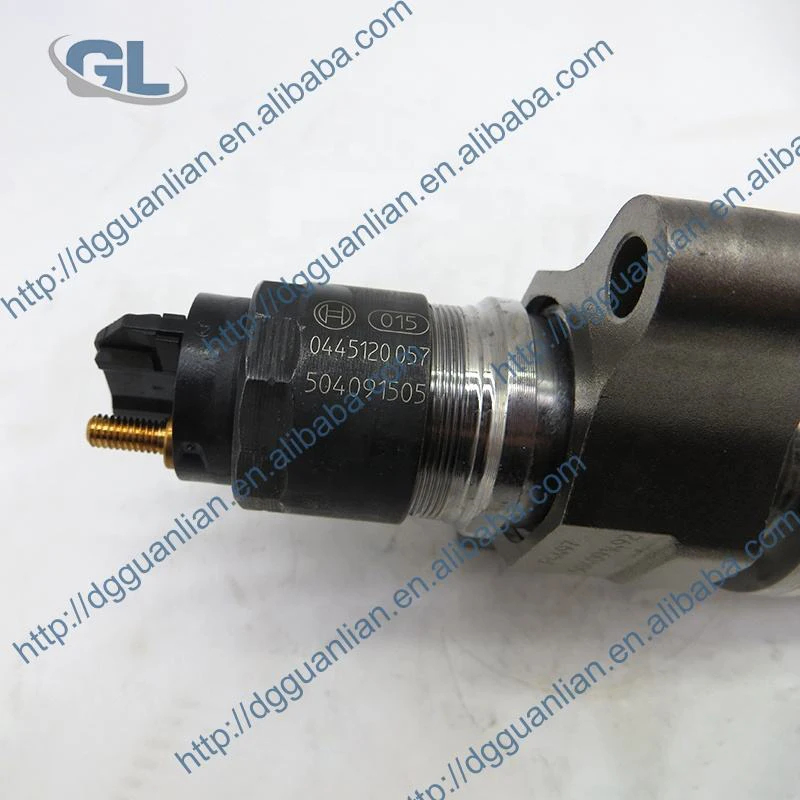 China Made New Common Rail Fuel Injector 0445120057 for 504091505 CASE NEW HOLLAND 2854608