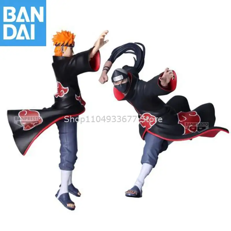 ฟิกเกอร์อนิเมะแท้จาก Bandai นารูโตะ ชิปปุเด็น รุ่น Vibration Stars อะคาสึกิ เพน คาคุซึ เซตสึ ฮิดัน โคนัน เดไอดาระ ซาโซริ