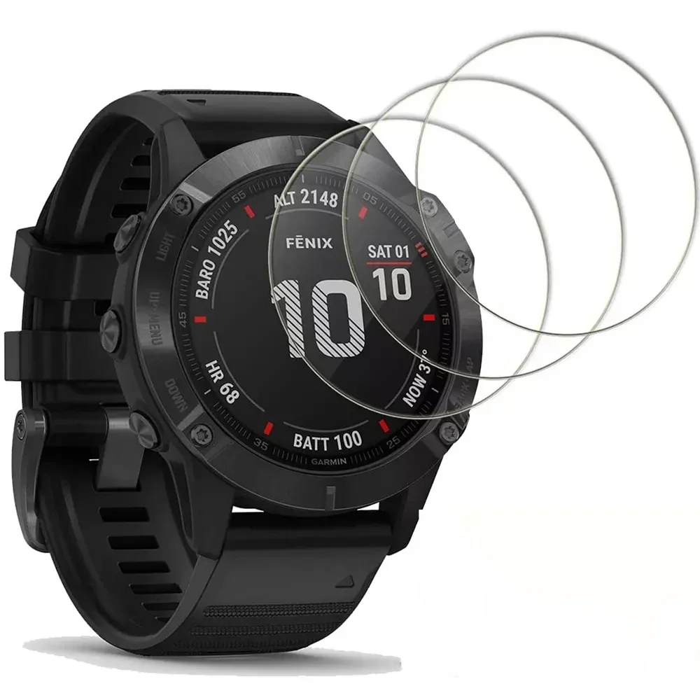 9H Premium Tempered Glass For Garmin Fenix 6 6S 6X martWatch Screen Protector HD Film For Fenix 7S 7 7x Sapphire 6X solar