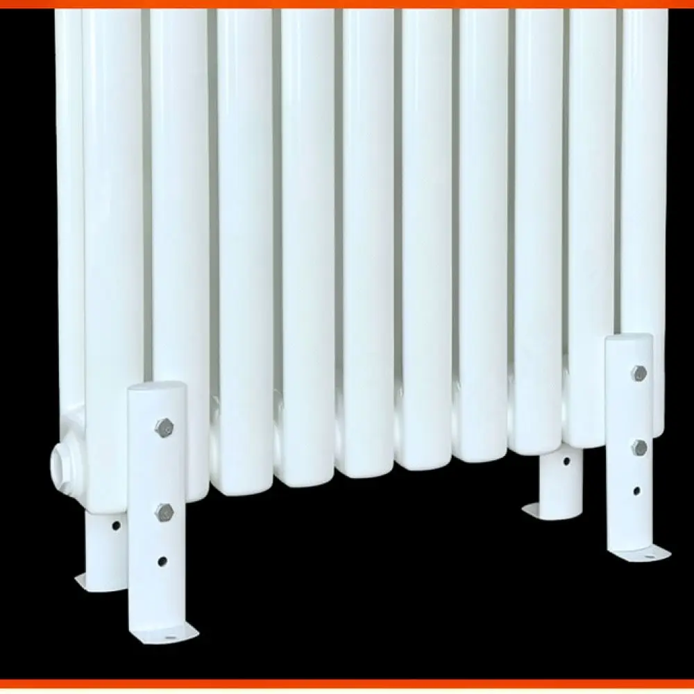 Heavy Duty Steel Radiator Floor Mount Bracket Holder For Home Heating System Thin Wall Installation Stand Support