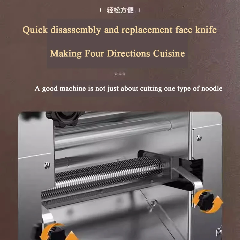 Macchina per noodle Pressa per noodle intelligente domestica Presa verticale Macchina per noodle elettrica intelligente completamente automatica