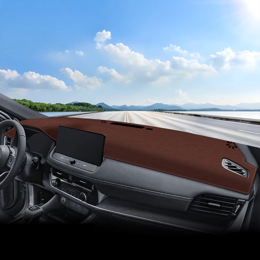 For Nissan X-trail T33 Xtrail 2021 2022 2023 2024 2025 2026 Car Dashboard Sun Shade Cover Instrument Desk Non-slip Accessories