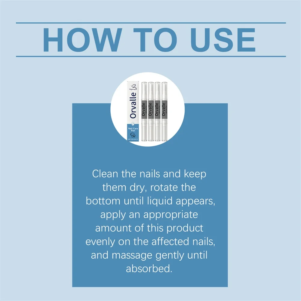 Nail Fungus Repair Pen Remove Onychomycosis Paronychia Reduce Toe Infection Brighten Nail Hand Foot Nail Care Liquid