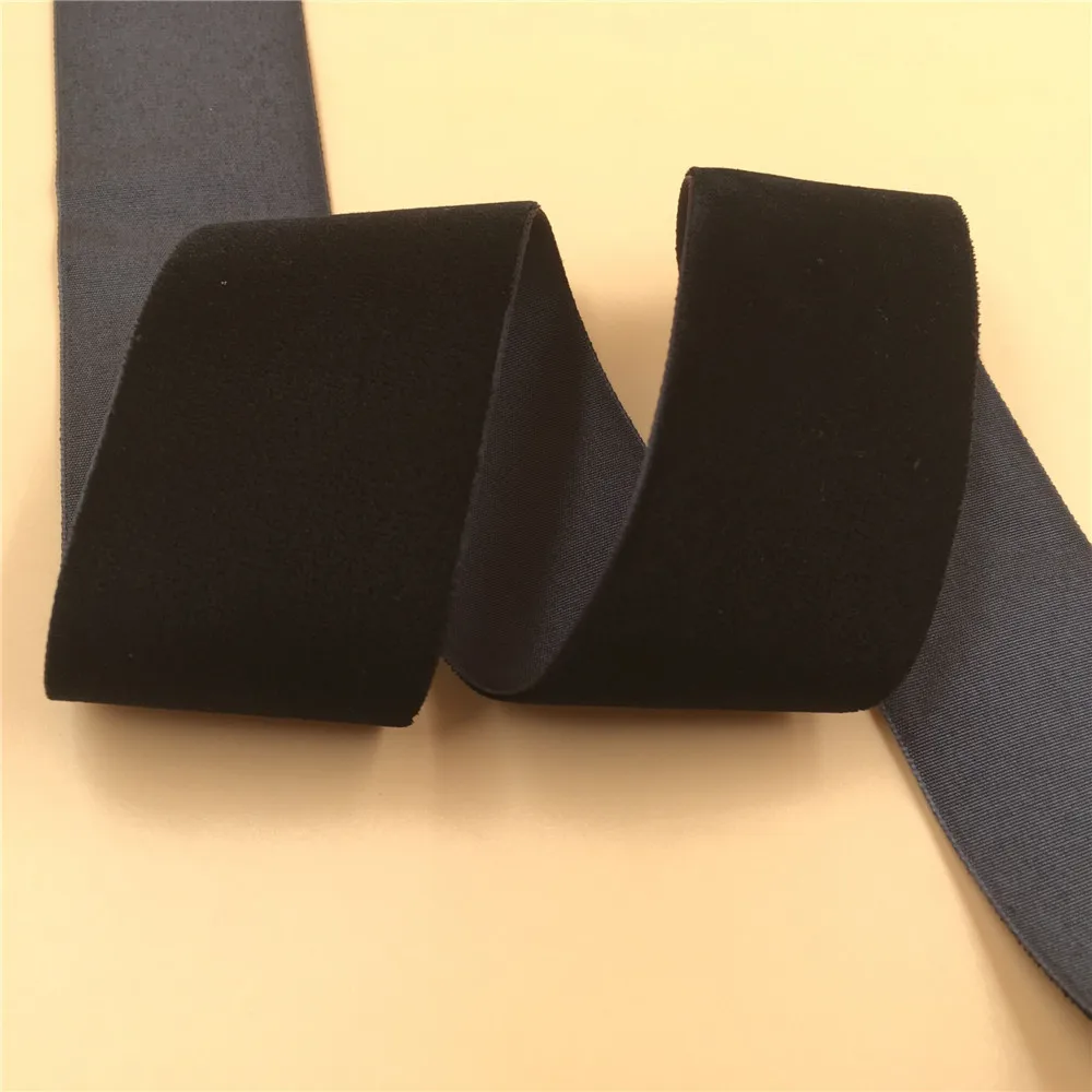 38mm black Velvet Ribbon Single Face Wedding Party Decoration Handmade Ribbon Gift Wrapping Hair Bowknot DIY Christmas Inelastic