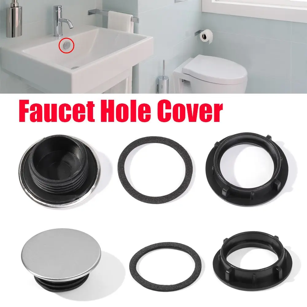 Accesorios para lavabo de lavandería, sello de drenaje antifugas, tapón para fregadero de cocina, dispensador de jabón, cubierta de orificio para grifo