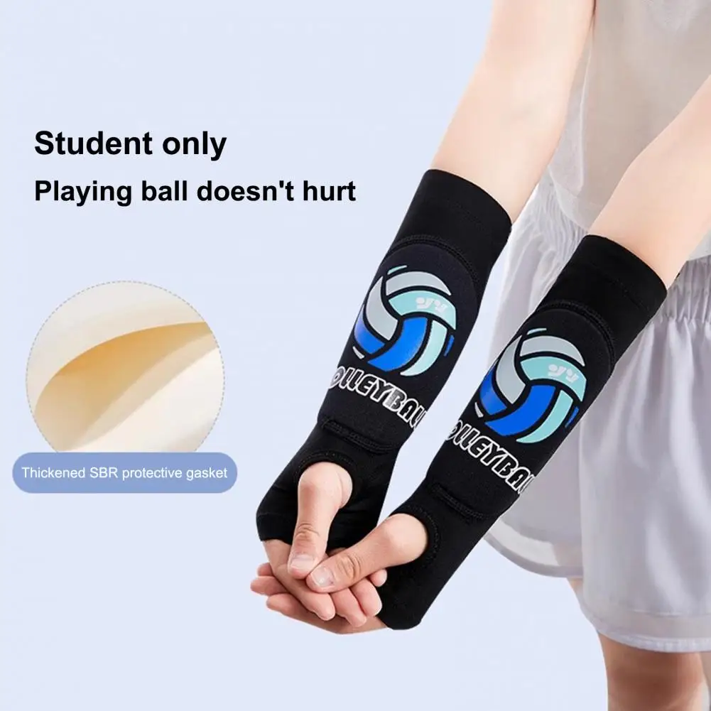 

Volleyball Arm Sleeves Forearm Protection for Volleyball Teens Volleyball Arm Padded Sleeves Set Breathable Ice Silk for Passing