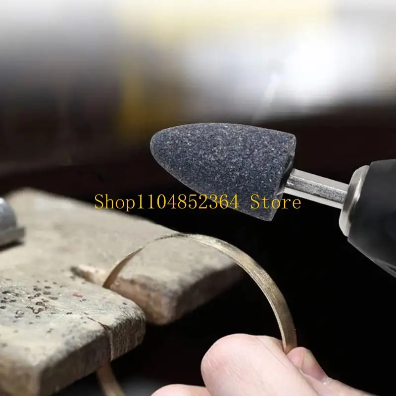 

652F 2 шт. шлифовальная головка с шестигранным хвостовиком, шлифовальный круг, портативная заточная головка