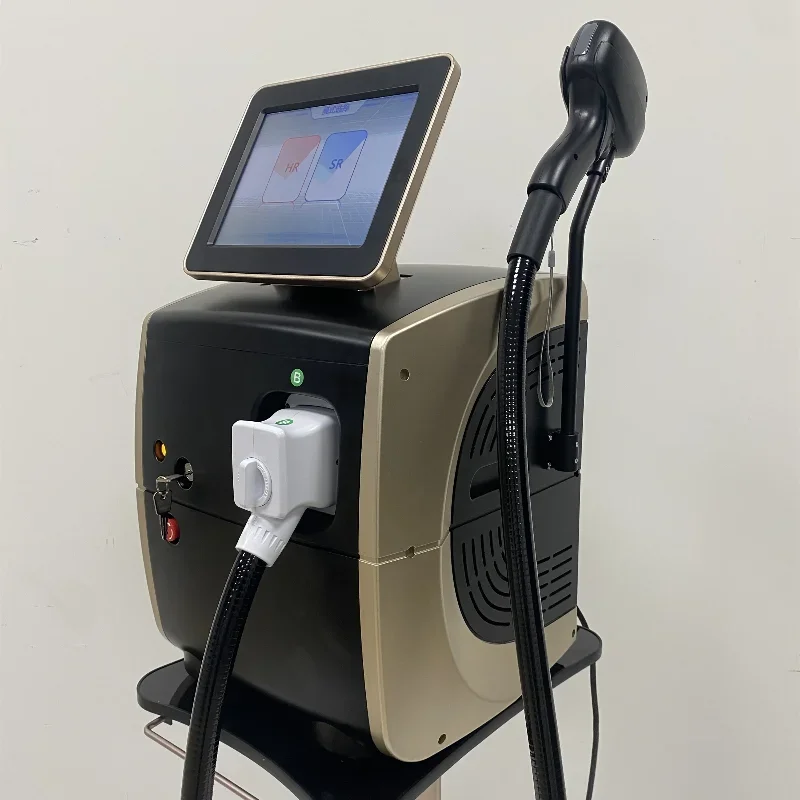 2024 new 808 3-wave diode laser permanent hair removal, fast hair removal, painless hair follicle penetration skin regeneration