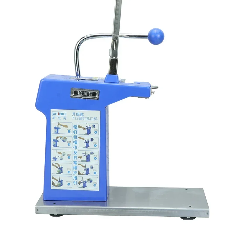 

Машина для запечатывания ногтей Kangye в супермаркете 711, алюминиевая машина для запечатывания ногтей, машина для запечатывания алюминиевых ногтей, непрерывный рулонный пакет, пластиковый пакет для еды