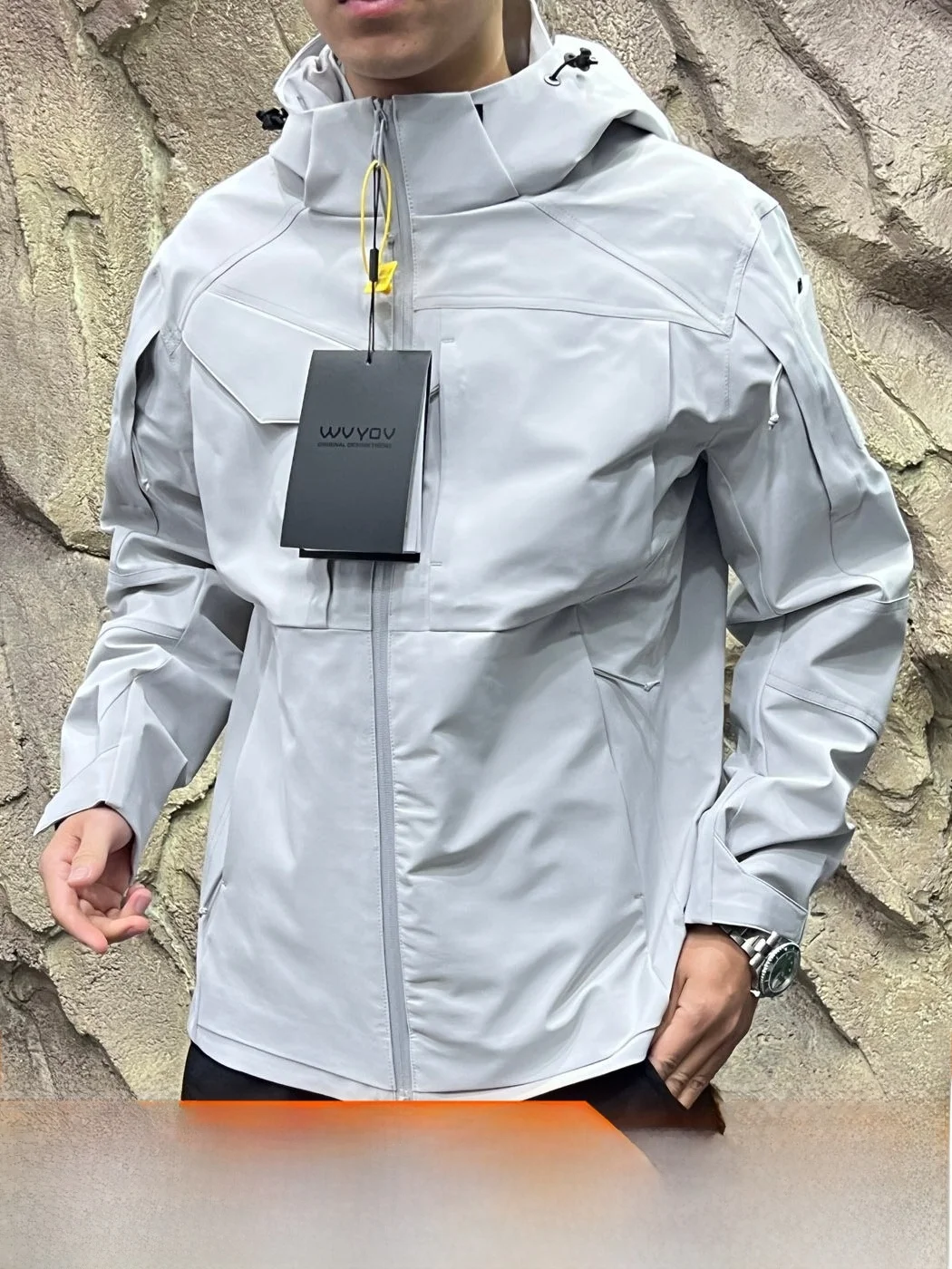 Unisex Standard Fit Soft  Jacket Windproof Waterproof Outdoor Men's Autumn Winter Loose Version Tactical Series Coat