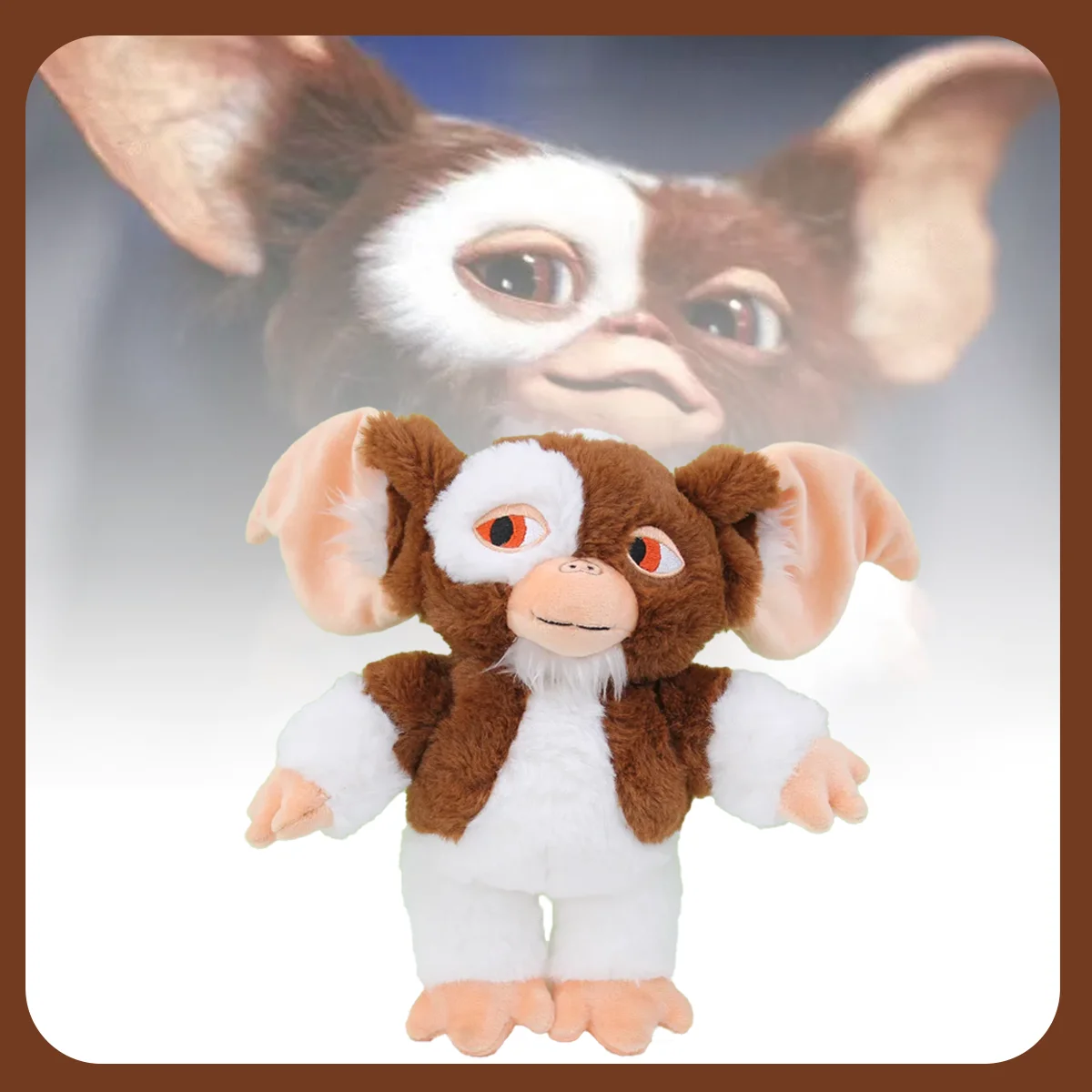 26cm Funny Gremlins Gizmo Plush Toys Soft Fluffy Movie Figure Stuffed Plushie Doll Cute Home Decoration Kids Boys Birthday Gifts