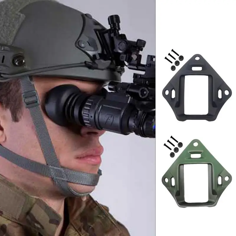 

Night Vision Hard Hat Mount Lightweight Alloy NVG Shroud Mount Strong Load Bearing Multifunctional Hard Hat Accessories