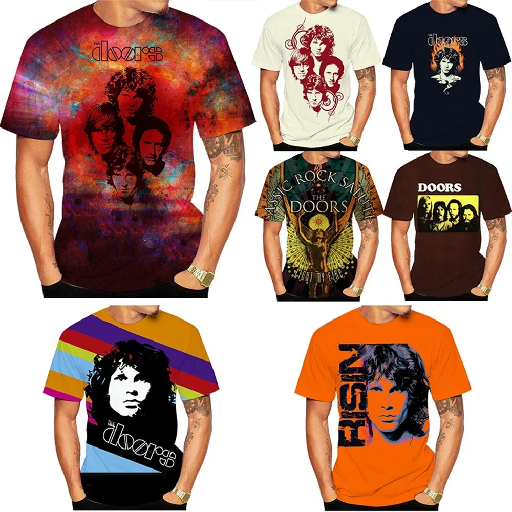 

Summer Friday 3D Print Band Breathable Sports Men Ropa Hombre Plus Size Streetwear Y2k T-shirt Clothes