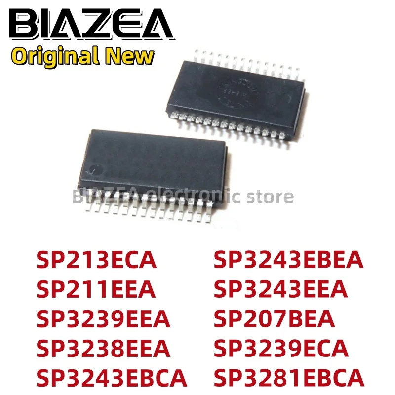 1piece SP213ECA SP211EEA SP3239EEA SP3238EEA SP3243EBCA SP3243EBEA SP3243EEA SP207BEA SP3239ECA SP3281EBCA SSOP28