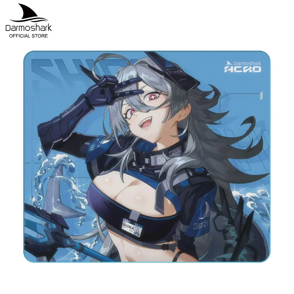 Darmoshark Game Mouse Pad  ACRO Erciyuan Animation Joint Limited Edition 490X420mm Sharkie Mousepad