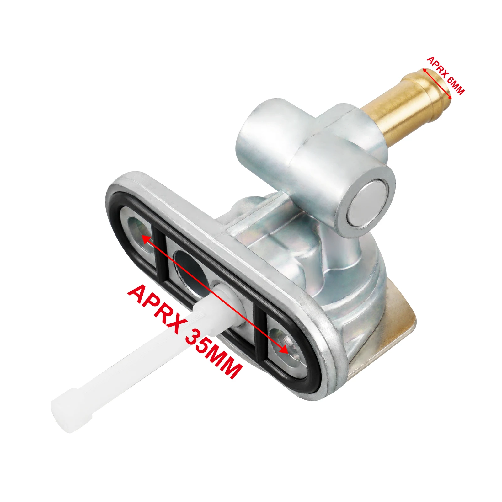 NICECNC For Yamaha YZ125 YZ 125 1989-2024 YZ250 YZ 250 1993-2024 2023 35mm Fuel Gas Petcock Cock Valve Switch 3JD-24500-20-00