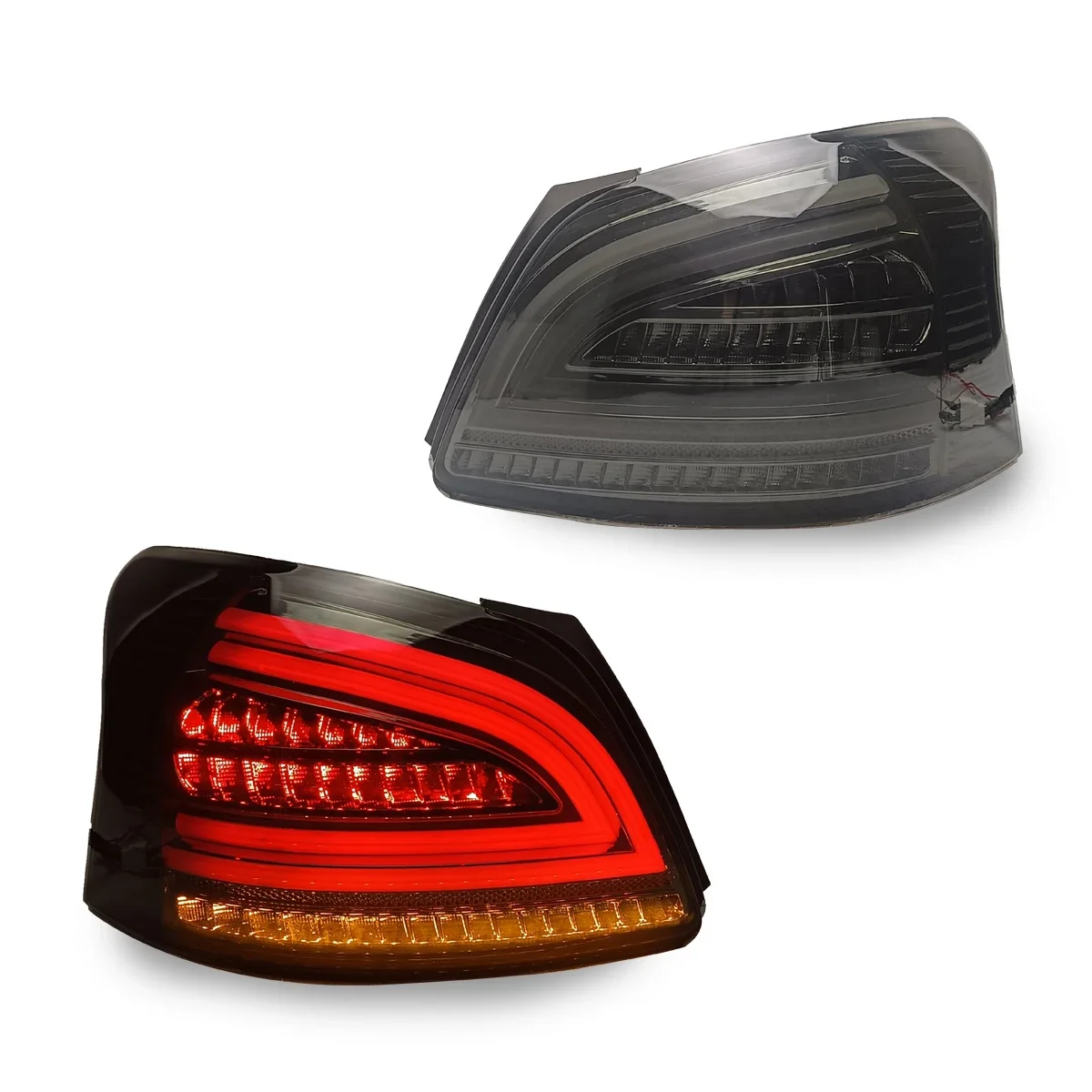 Car LED Tail Light For Vios 2003-2008 Retrofit Accessories Design Animation Running Lamp Turn Signal Brake Lightcustom