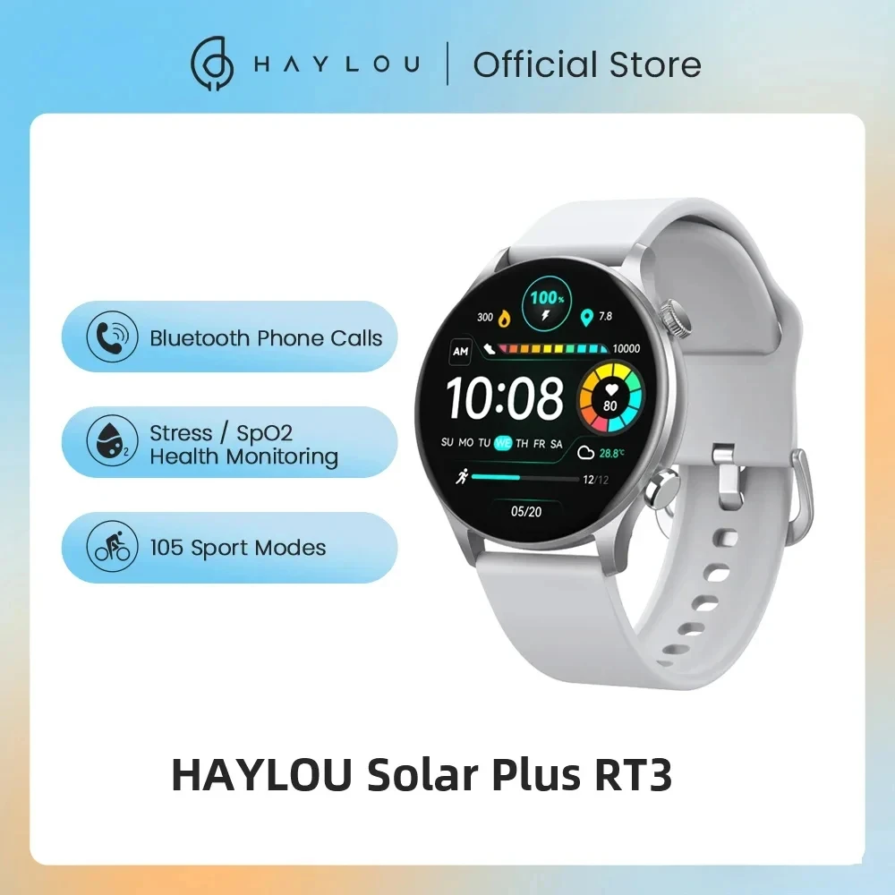 HAYLOU Solar Plus RT3 Smartwatch 466*466 Pixels 1.43