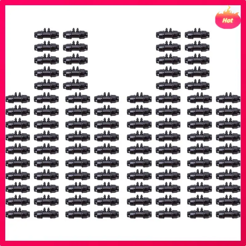 

ABYP 100 Pcs 11/8 Inch To 7/4 Inch Hose Connector Mini Irrigation Tubing Drip Irrigator Garden And Watering Connector