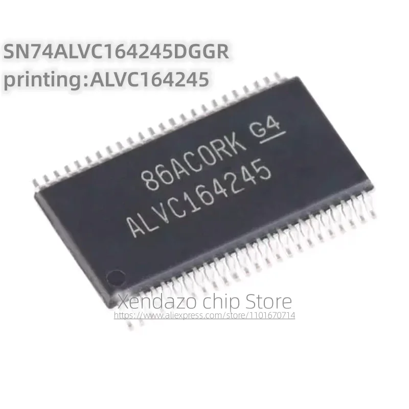 10pcs/lot SN74ALVC164245DGGR printing ALVC164245 TSSOP-48 package Original genuine Level conversion transceiver chip