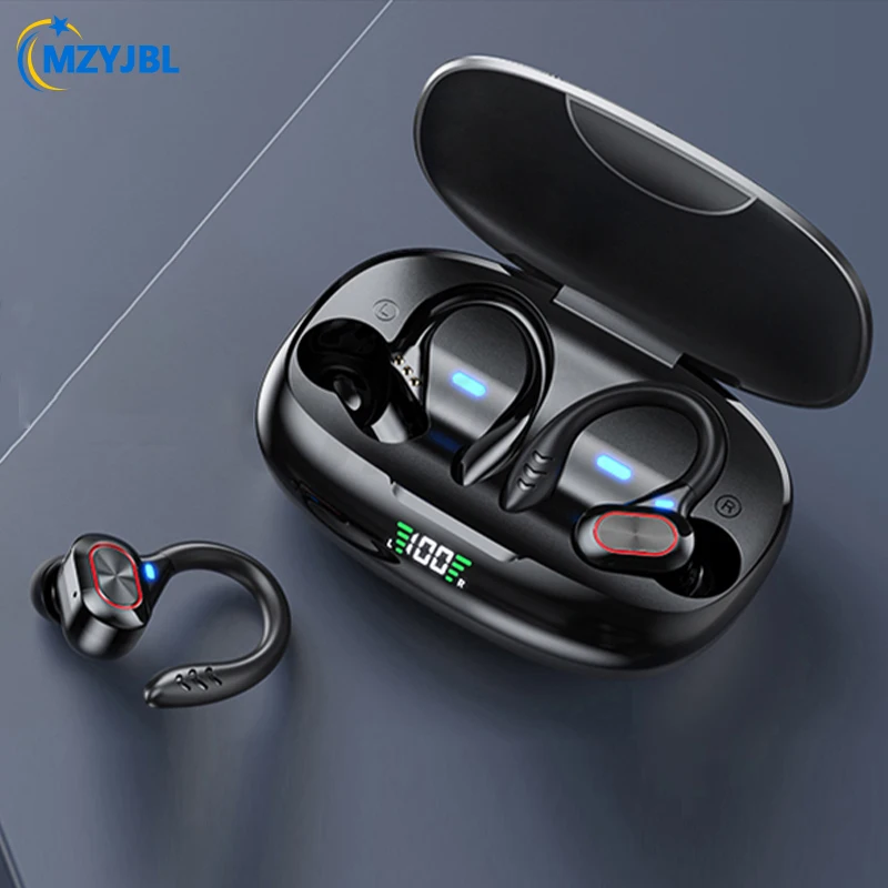 

MZYJBL Bluetooth Earbuds Wireless Earphones S730 Sport EarHook 9D Hifi Stereo Sound Waterproof Headphones In Ear With Micphone