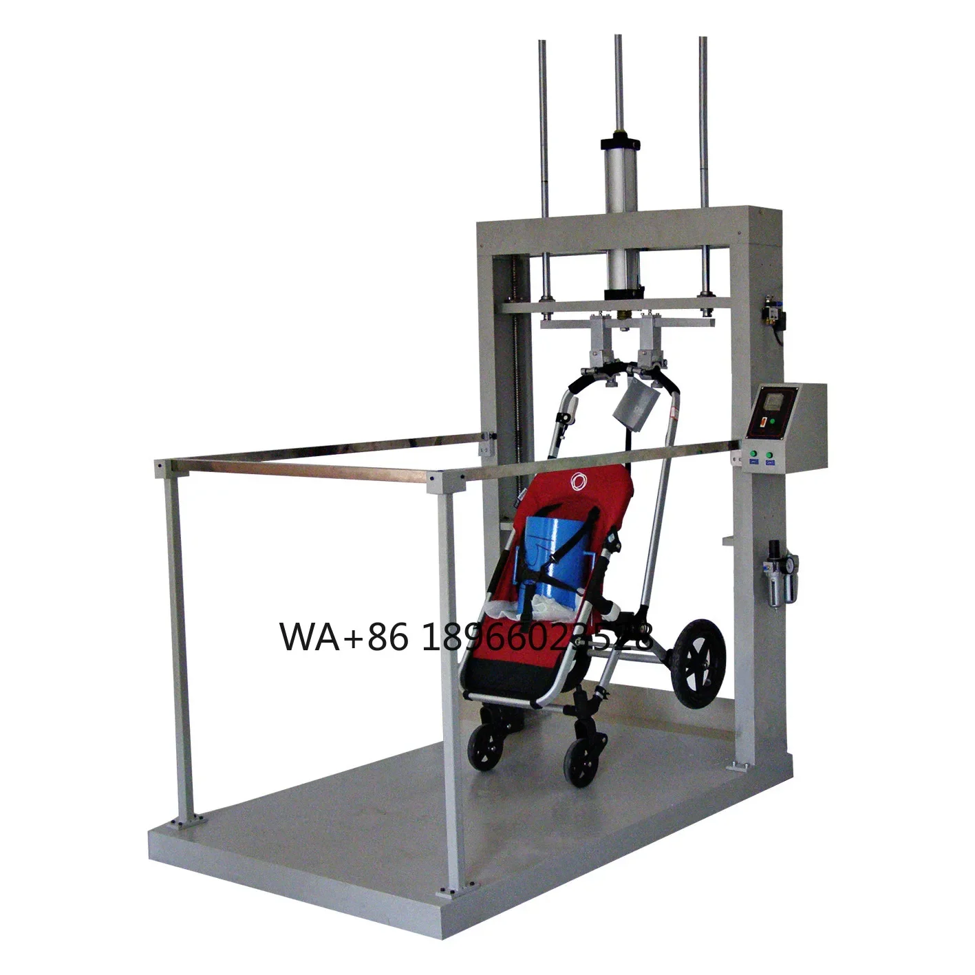 Factory direct sales baby wheel, stroller trolley, lift down pressure testing machine, lift down pressure testing device